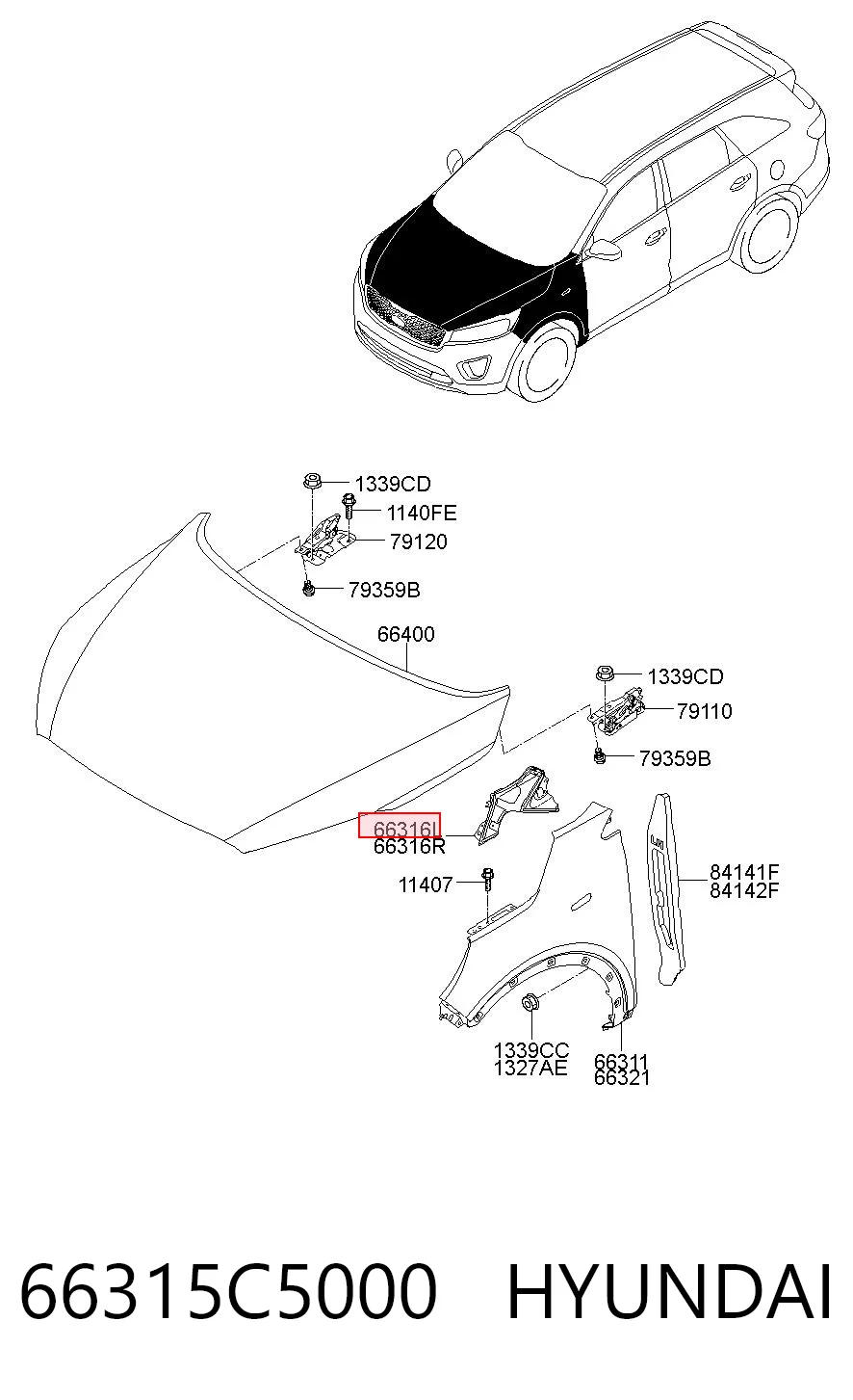 66315C5000 Hyundai/Kia