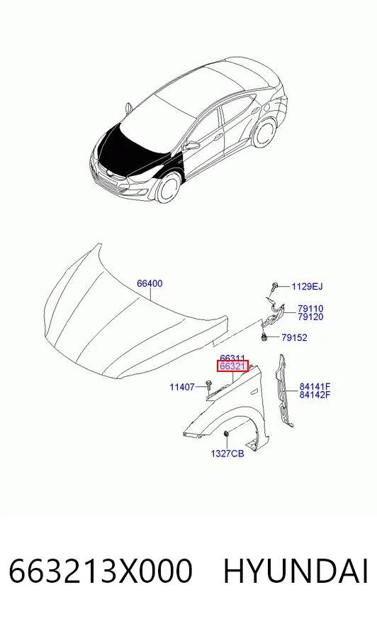 663213X000 Hyundai/Kia