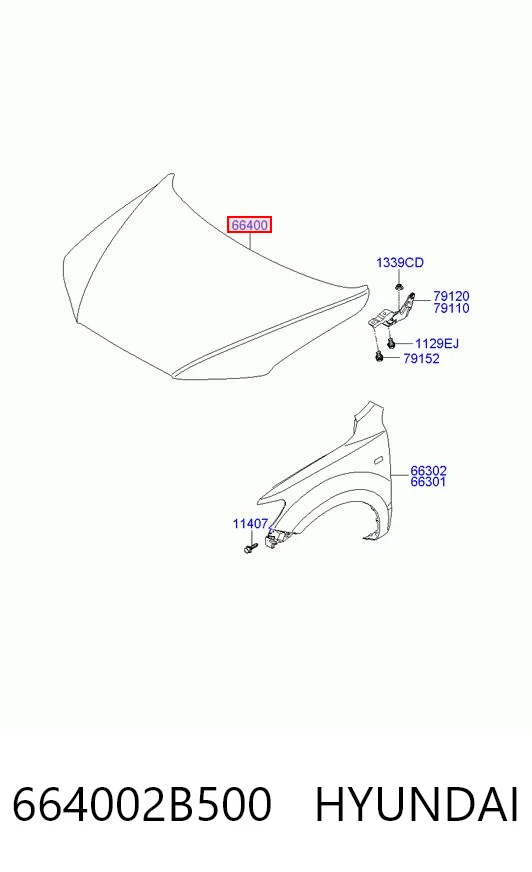 664002B500 Hyundai/Kia