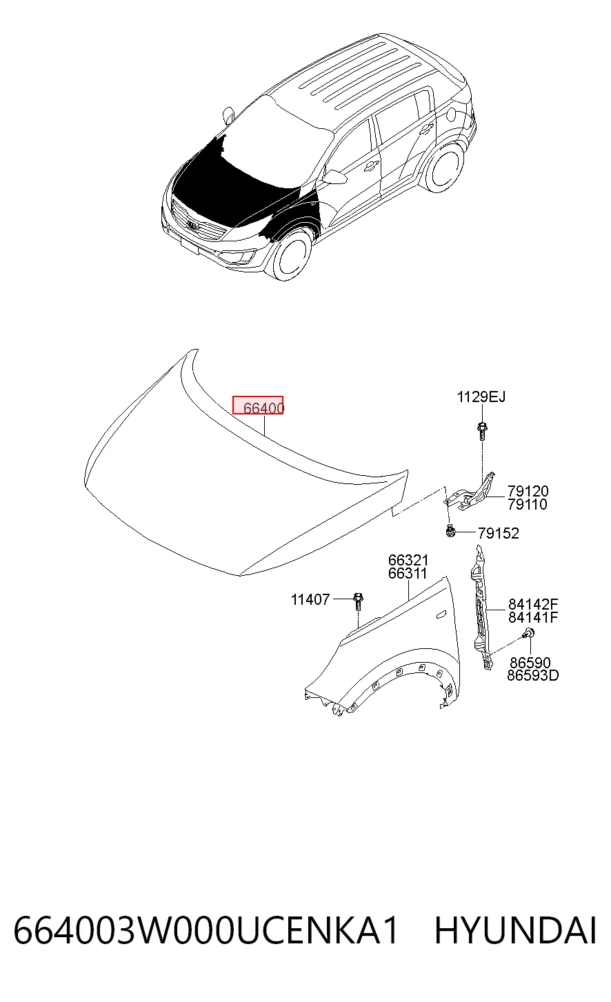 Comprar Capot Sportage III SL