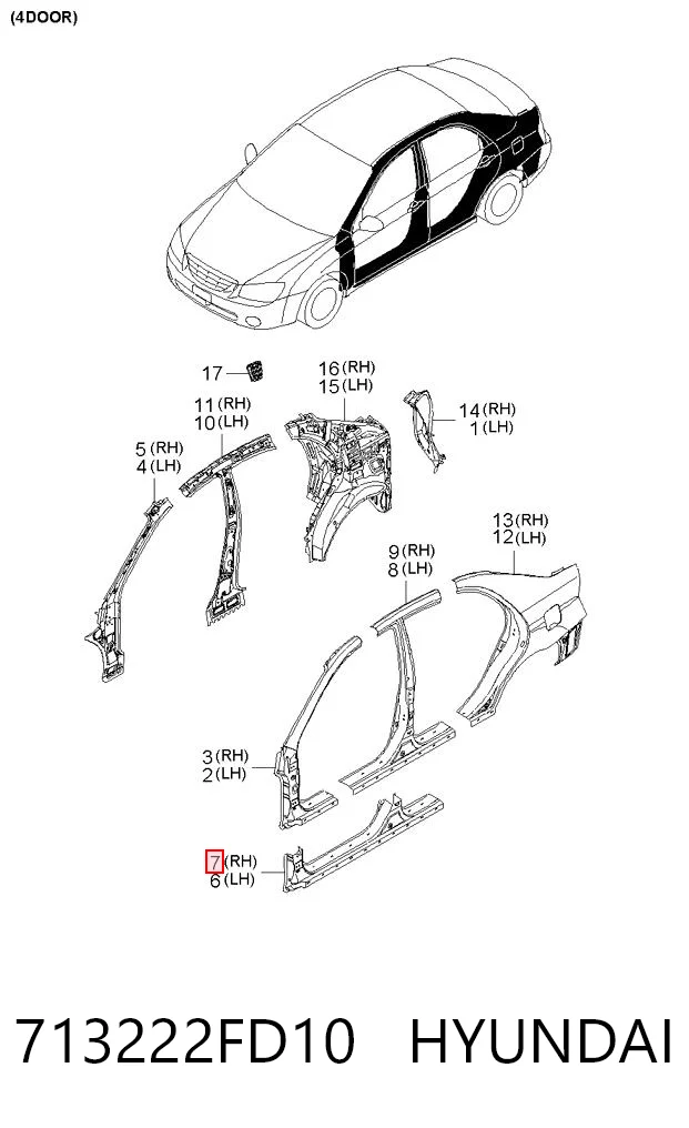 713222FD10 Hyundai/Kia