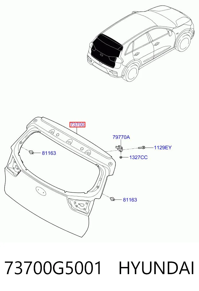 73700G5001 Hyundai/Kia
