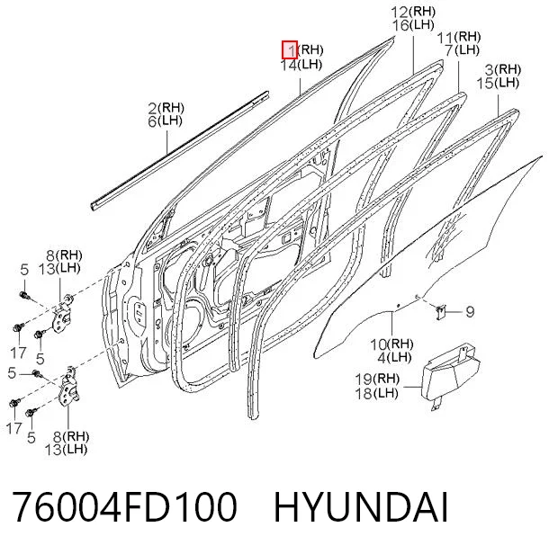 76004FD100 Hyundai/Kia