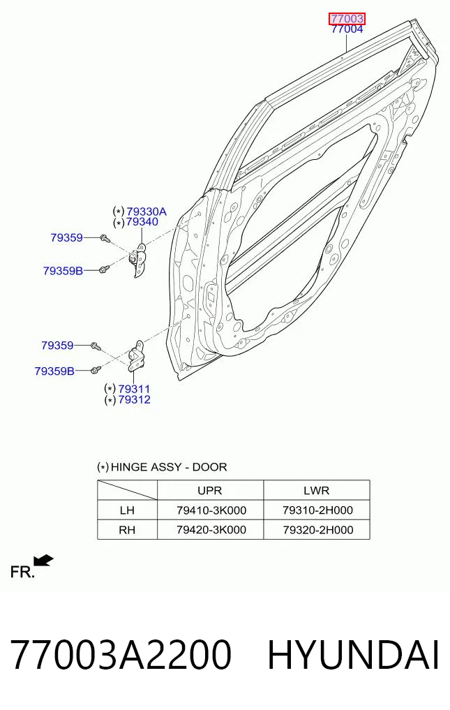 77003A2200 Hyundai/Kia