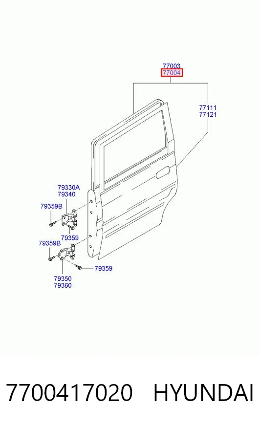 7700417020 Hyundai/Kia