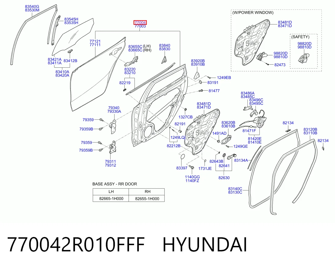 770042R010FFF Hyundai/Kia