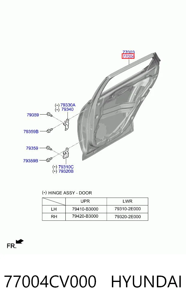 77004CV000 Hyundai/Kia
