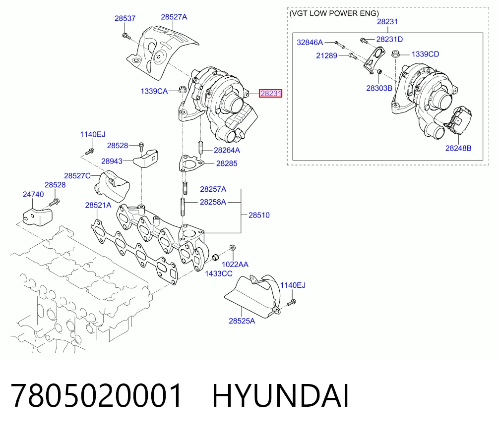 Comprar Turbocompresor Hyundai Santa Fe III DM