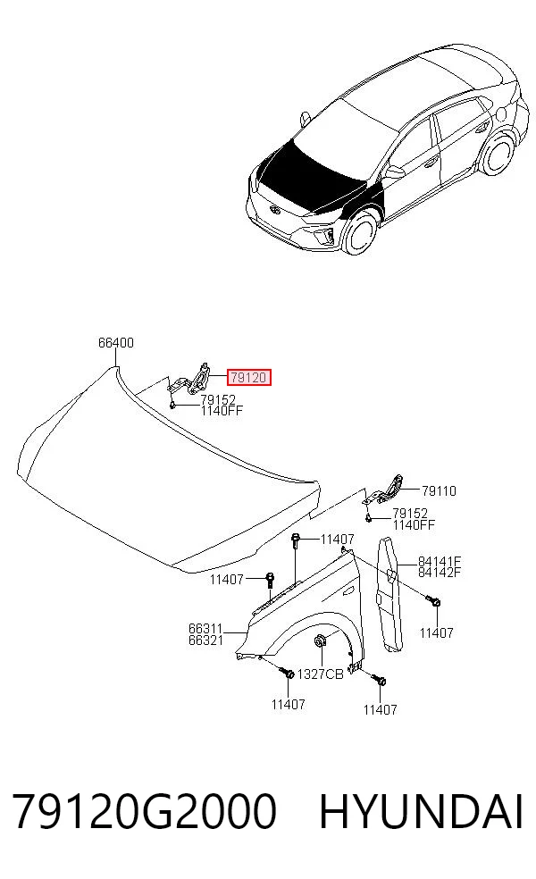 79120G2000 Hyundai/Kia