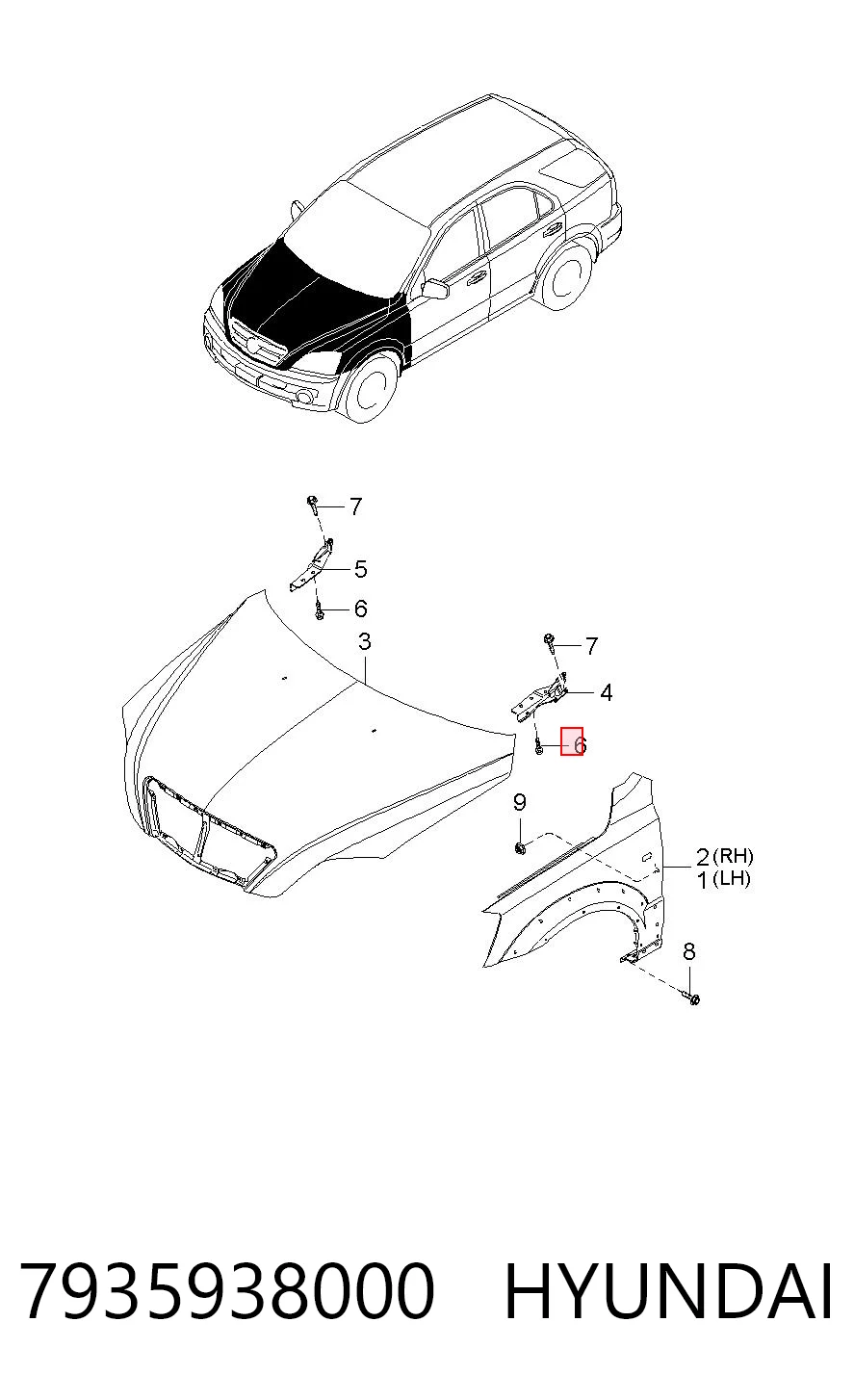 7935938000 Hyundai/Kia 