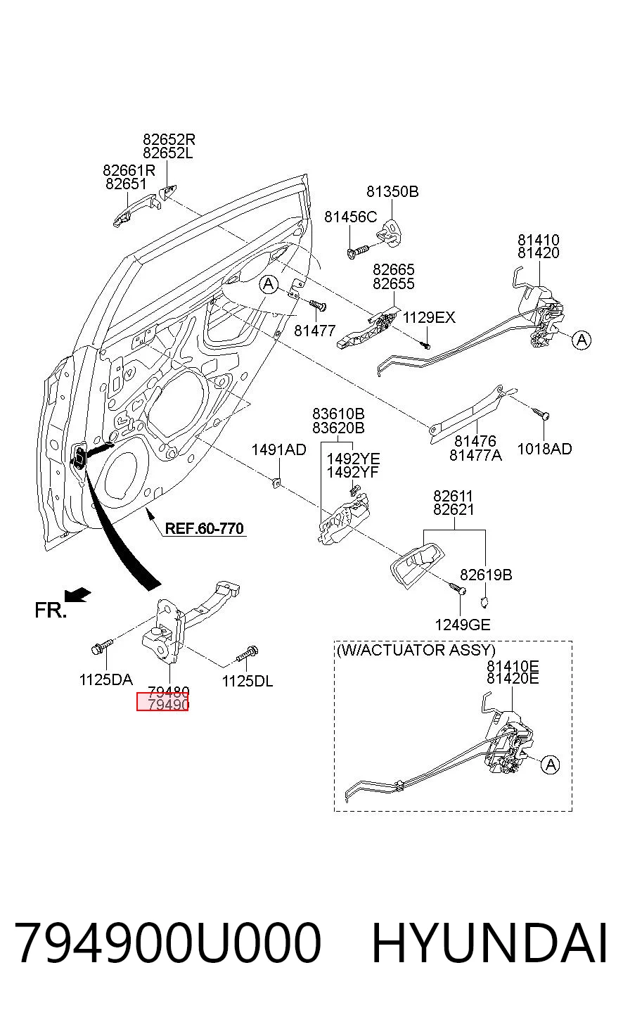 794900U000 Hyundai/Kia