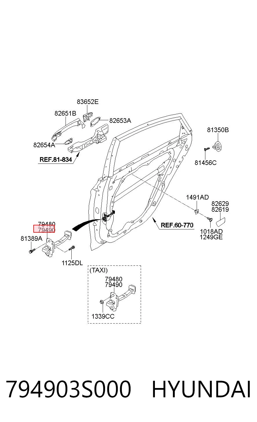 794903S000 Hyundai/Kia