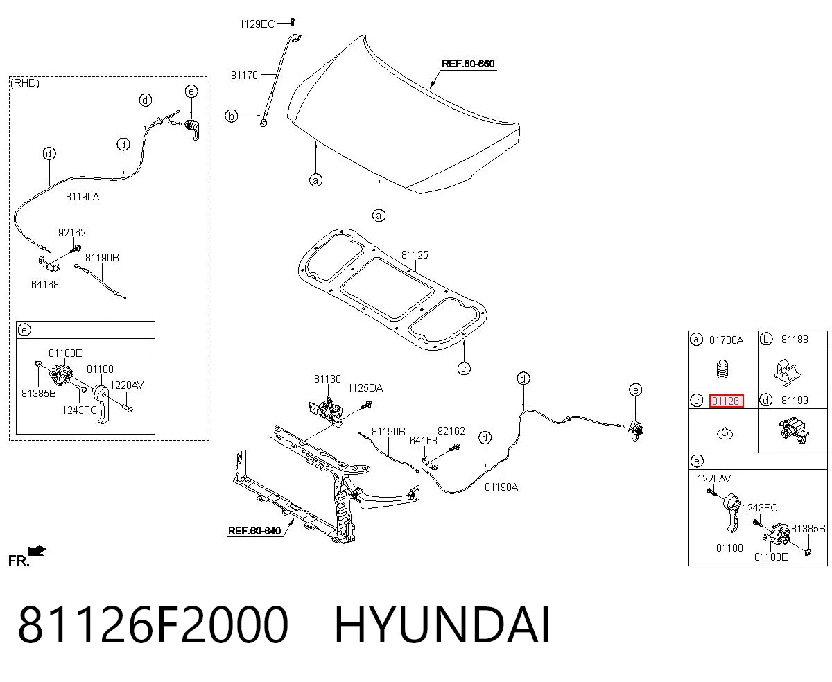 81126F2000 Hyundai/Kia