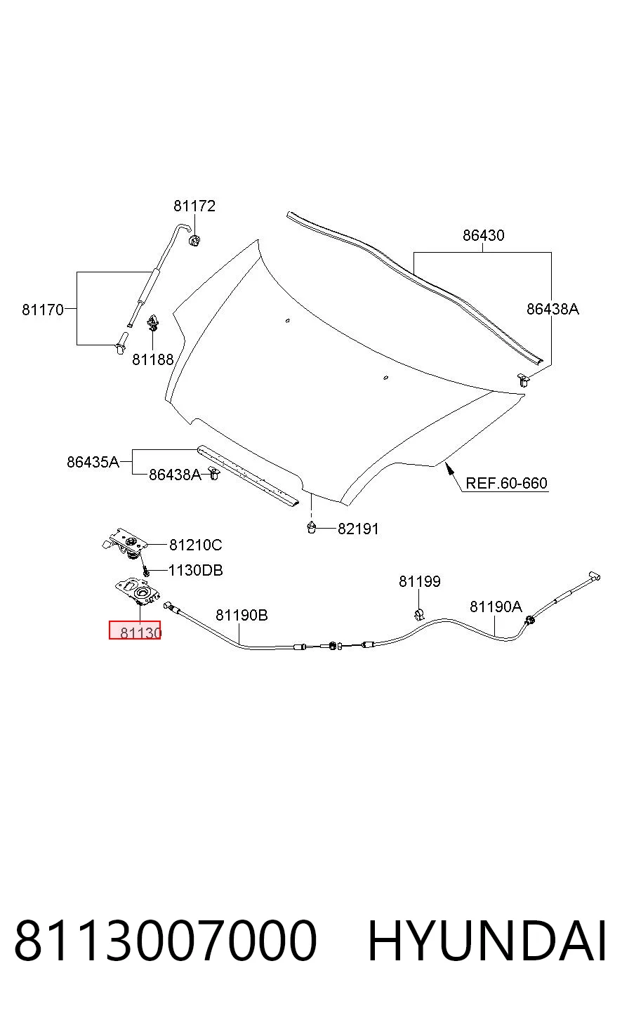 8113007000 Hyundai/Kia