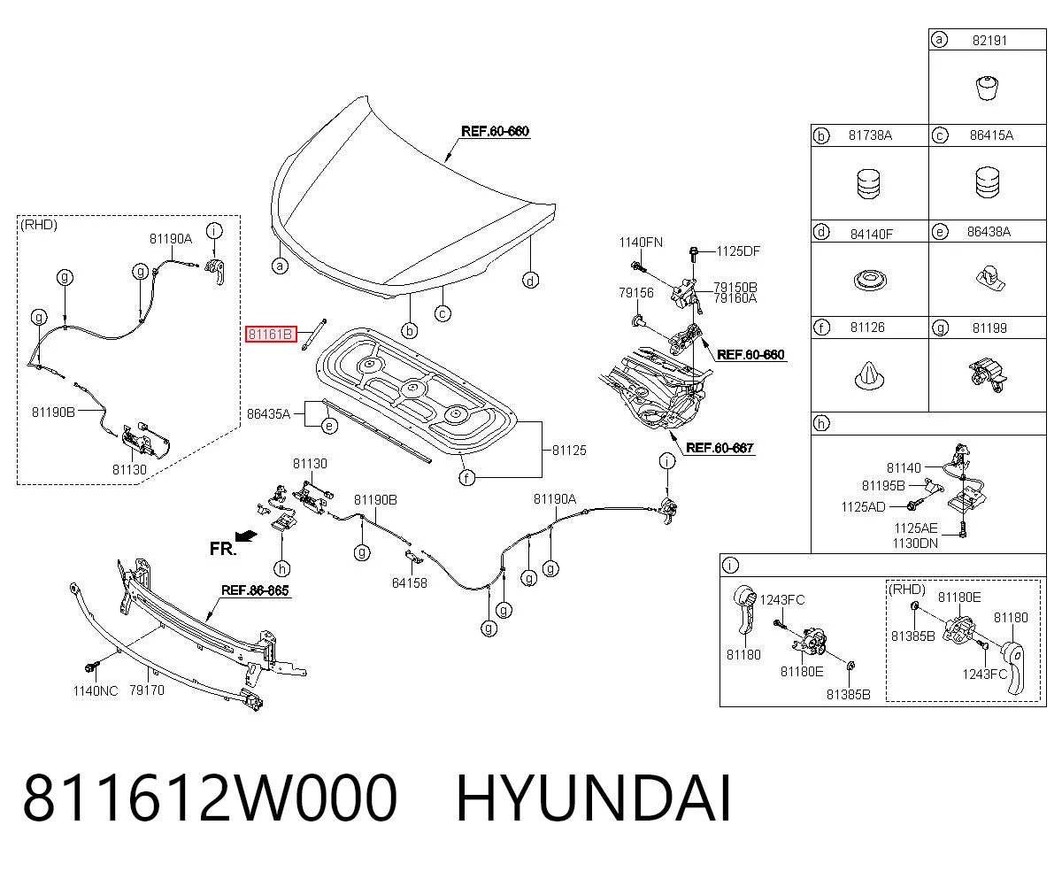 811612W000 Hyundai/Kia