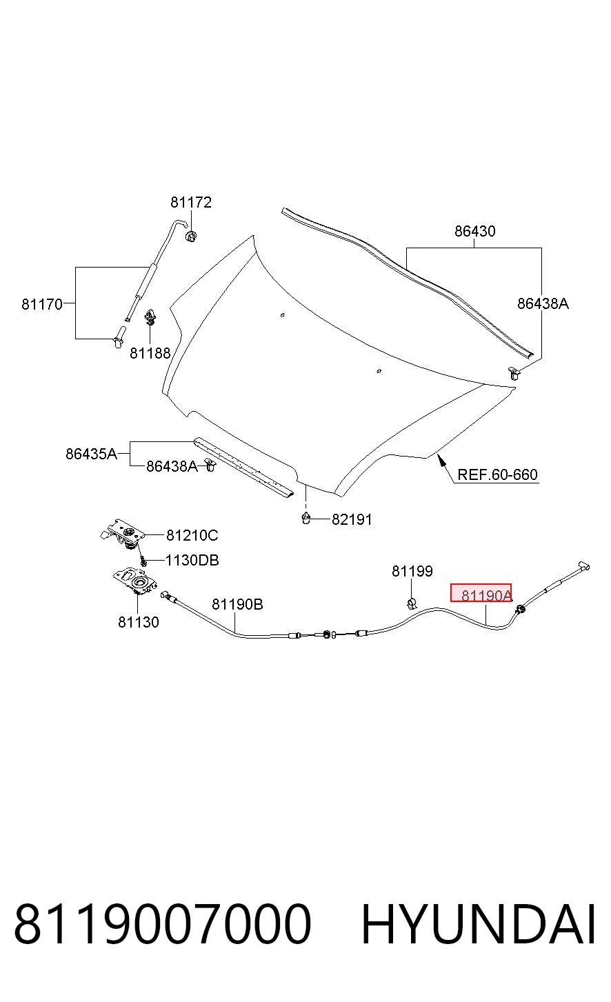 8119007000 Hyundai/Kia