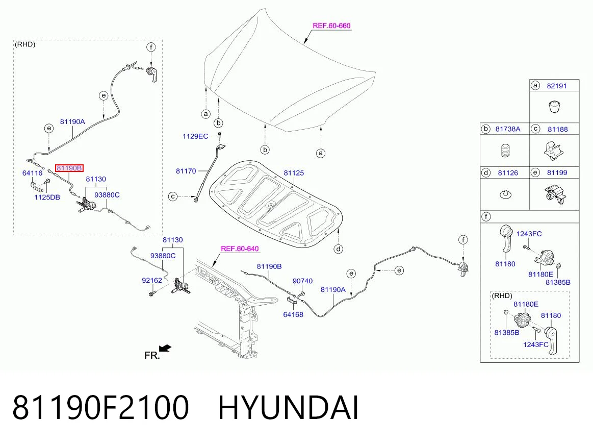 81190F2100 Hyundai/Kia
