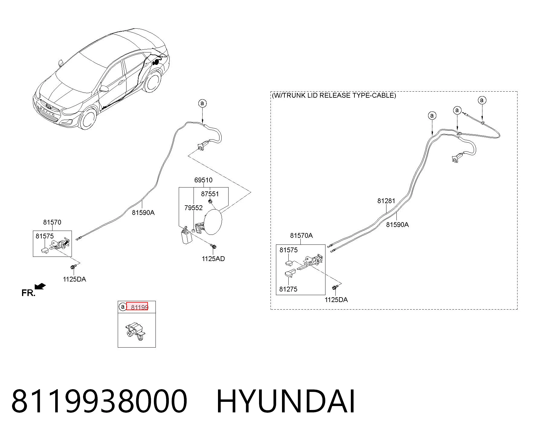 8119938000 Hyundai/Kia 