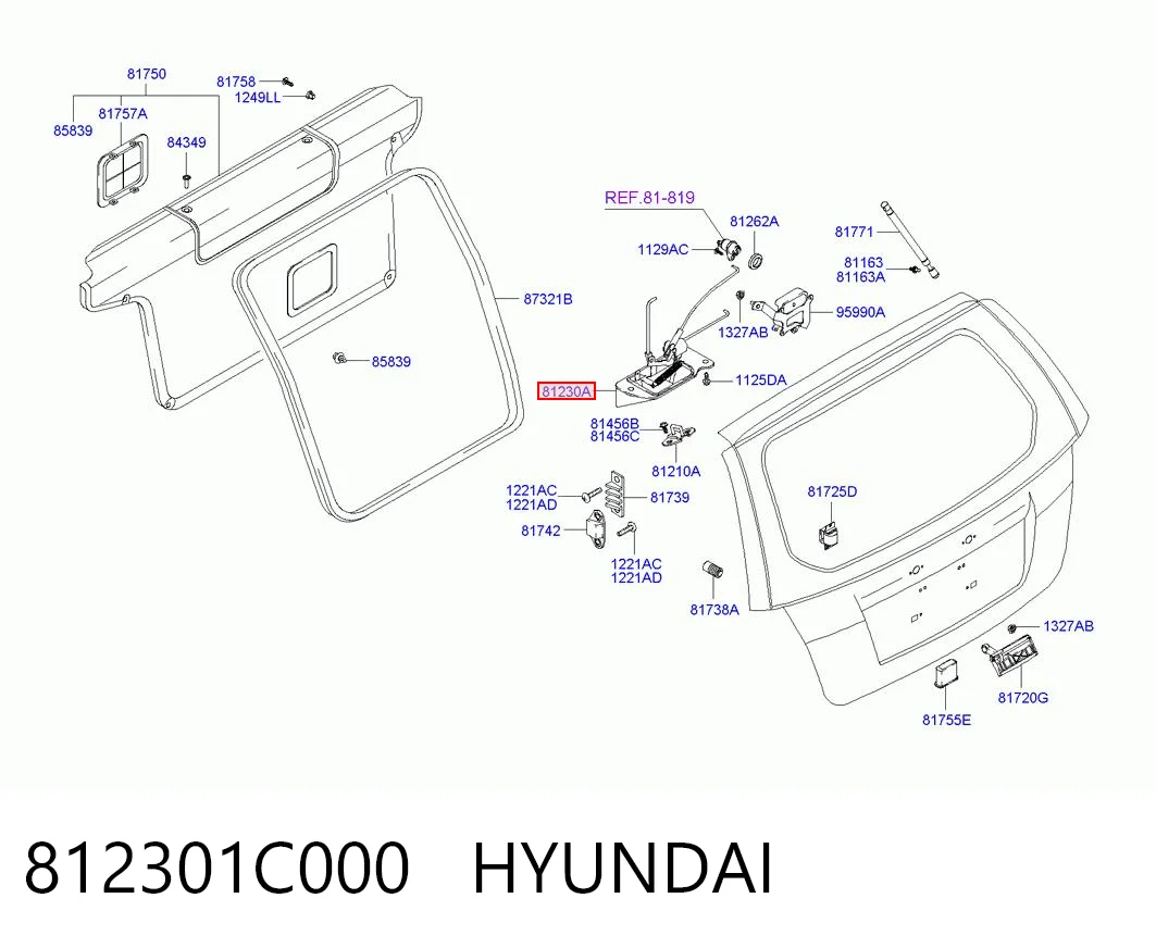 812301C000 Hyundai/Kia