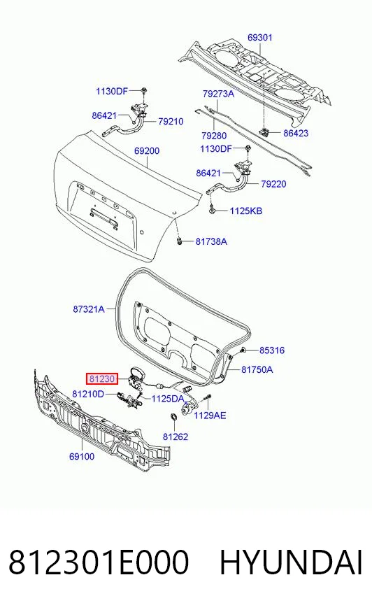 812301E000 Hyundai/Kia