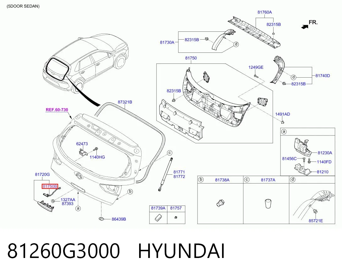 81260G3000 Hyundai/Kia 