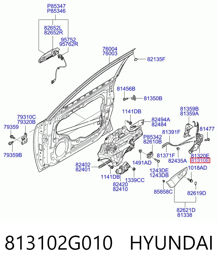 813102G010 Hyundai/Kia