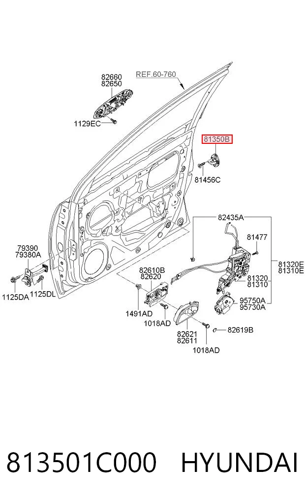 813501C000 Hyundai/Kia 