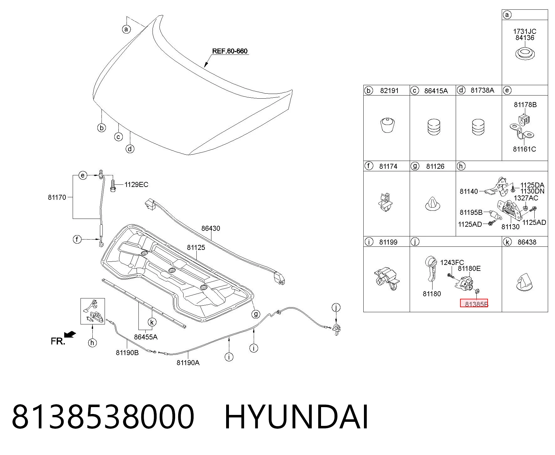 8138538000 Hyundai/Kia 