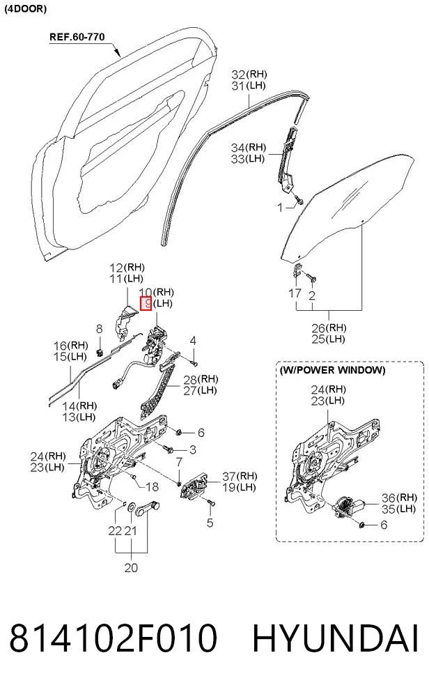 814102F010 Hyundai/Kia