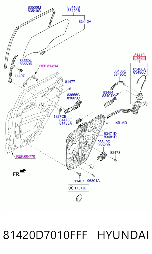 81420D7010FFF Hyundai/Kia