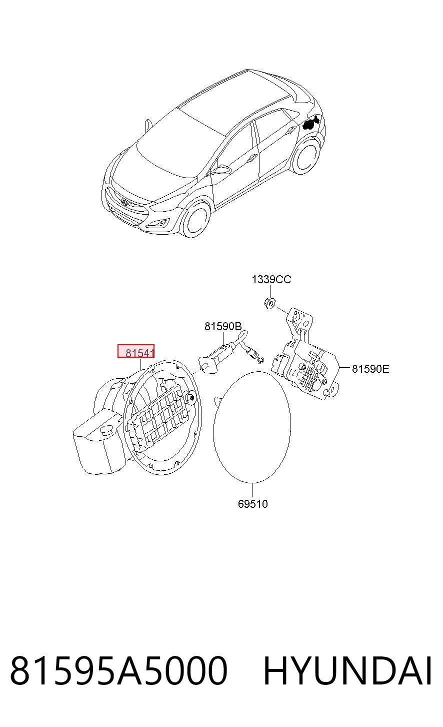 81595A5000 Hyundai/Kia 