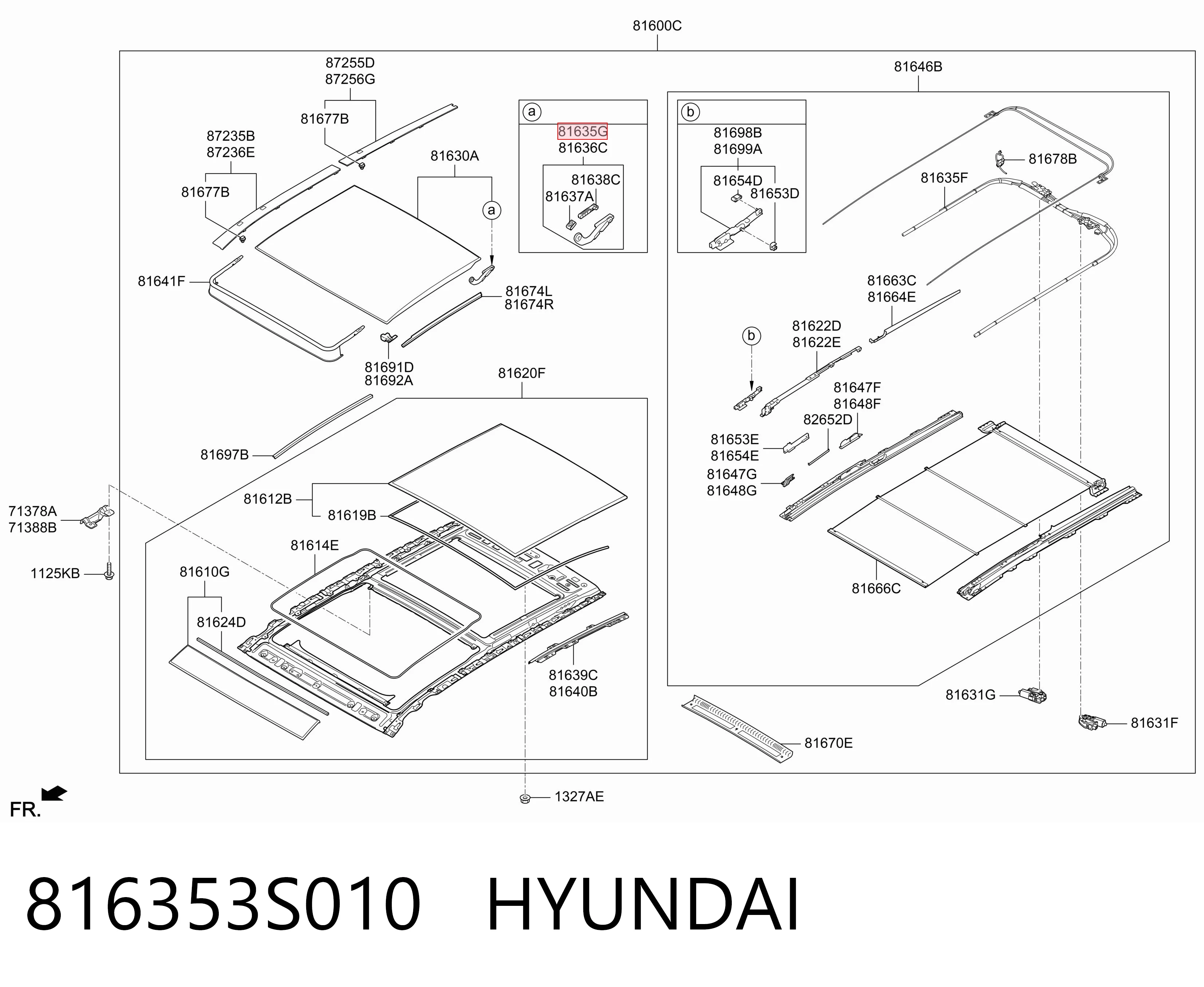 816353S010 Hyundai/Kia 
