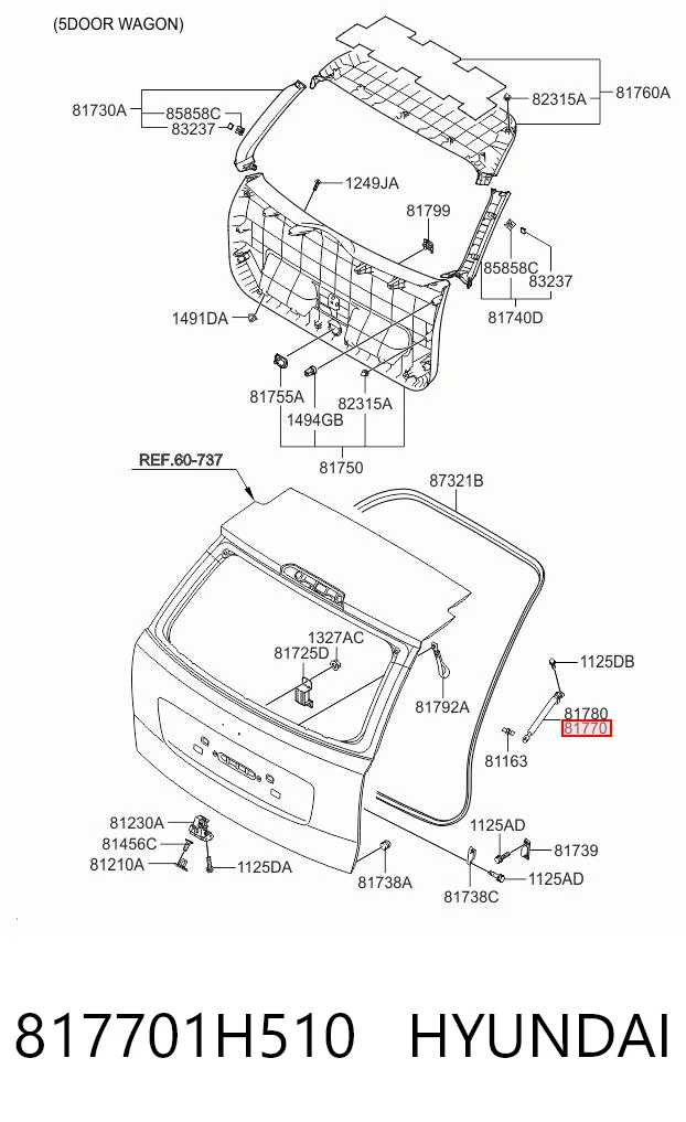 817701H510 Hyundai/Kia