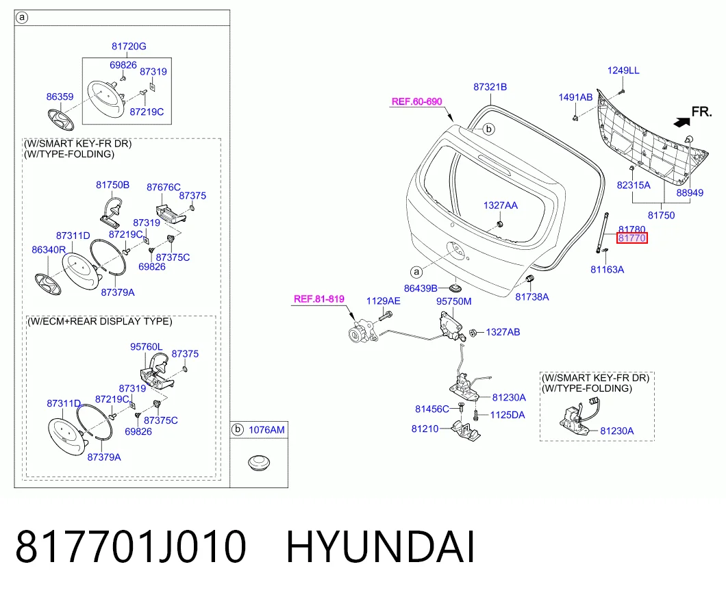 817701J010 Hyundai/Kia