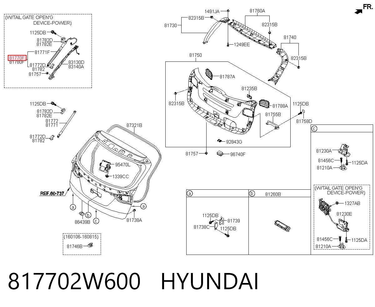 Comprar Amortiguador maletero Hyundai Santa Fe IV TM, TMA