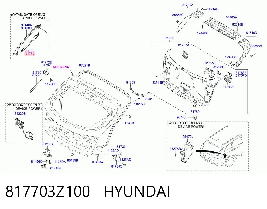 Comprar Amortiguador maletero Hyundai I40 I VF