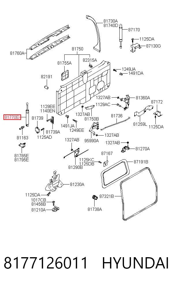 8177126011 Hyundai/Kia
