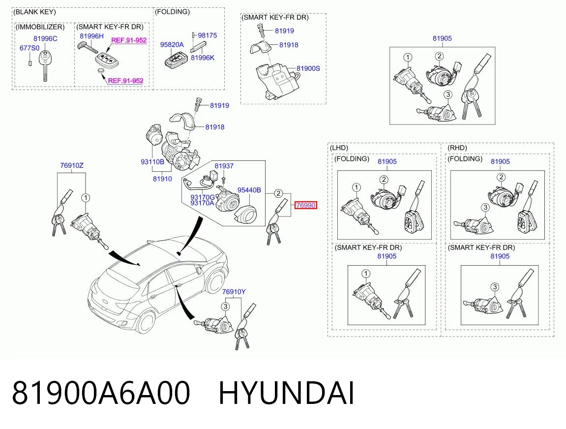 81900A6A00 Hyundai/Kia