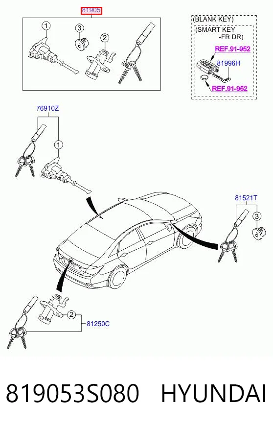 819053S080 Hyundai/Kia