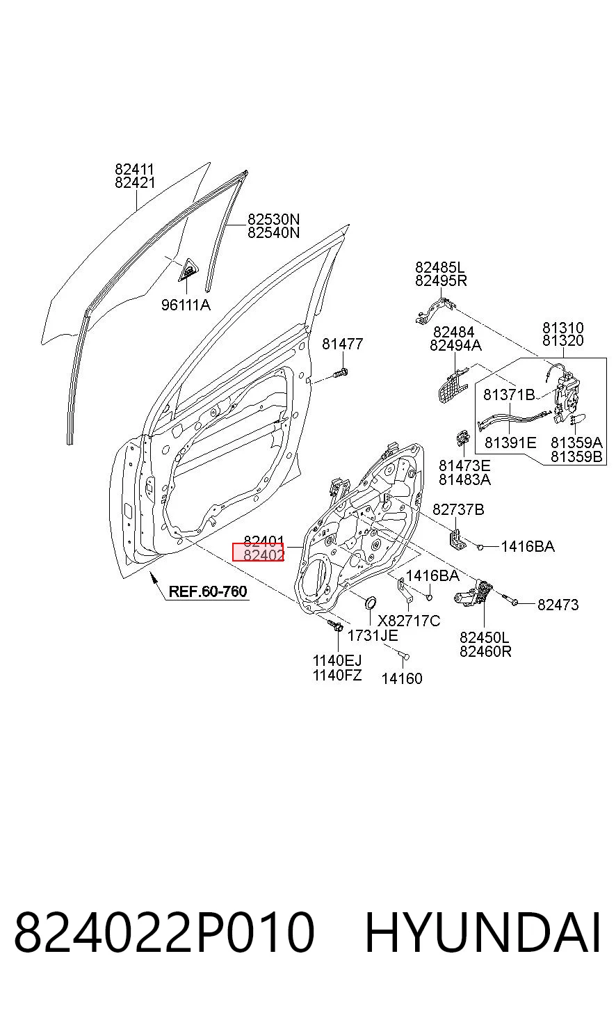Mecanismo de elevalunas delantero derecha KIA Sorento II SUV (XM) (2009 - 2014) precio, desde 79,01 EUR