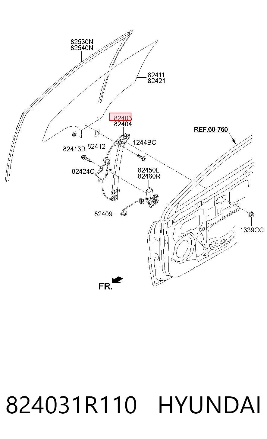 824031R110 Hyundai/Kia