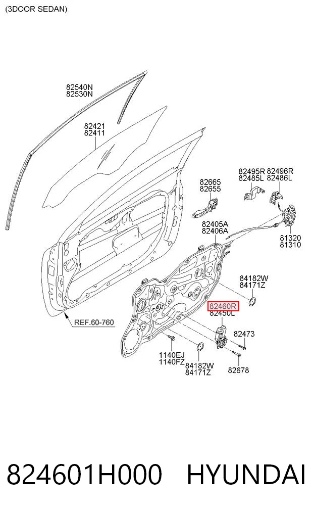 824601H000 Hyundai/Kia
