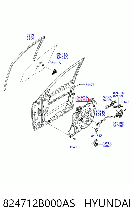 824712B000AS Hyundai/Kia