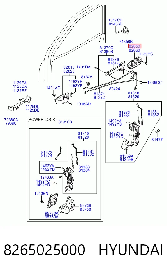 8265025000 Hyundai/Kia