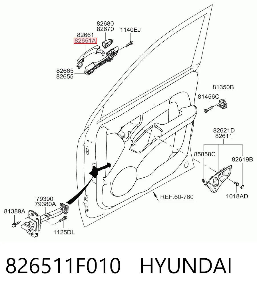 826511F010 Hyundai/Kia