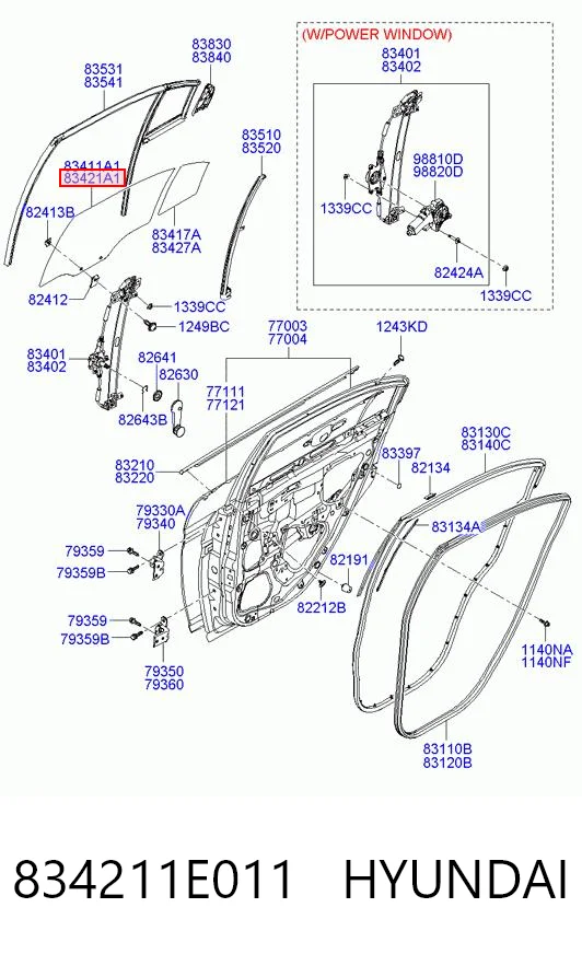 834211E011 Hyundai/Kia