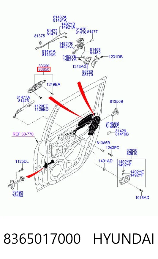 8365017000 Hyundai/Kia
