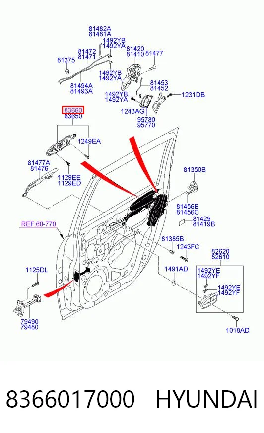 8366017000 Hyundai/Kia