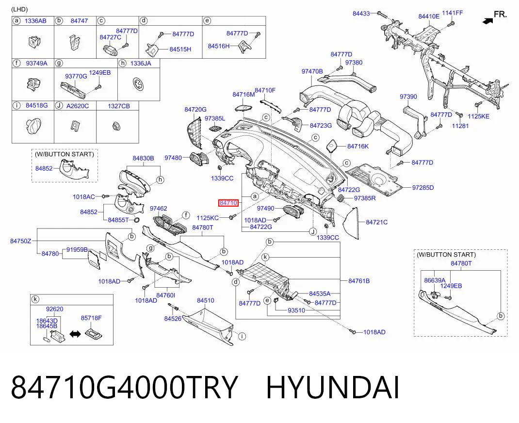 84710G4000TRY Hyundai/Kia