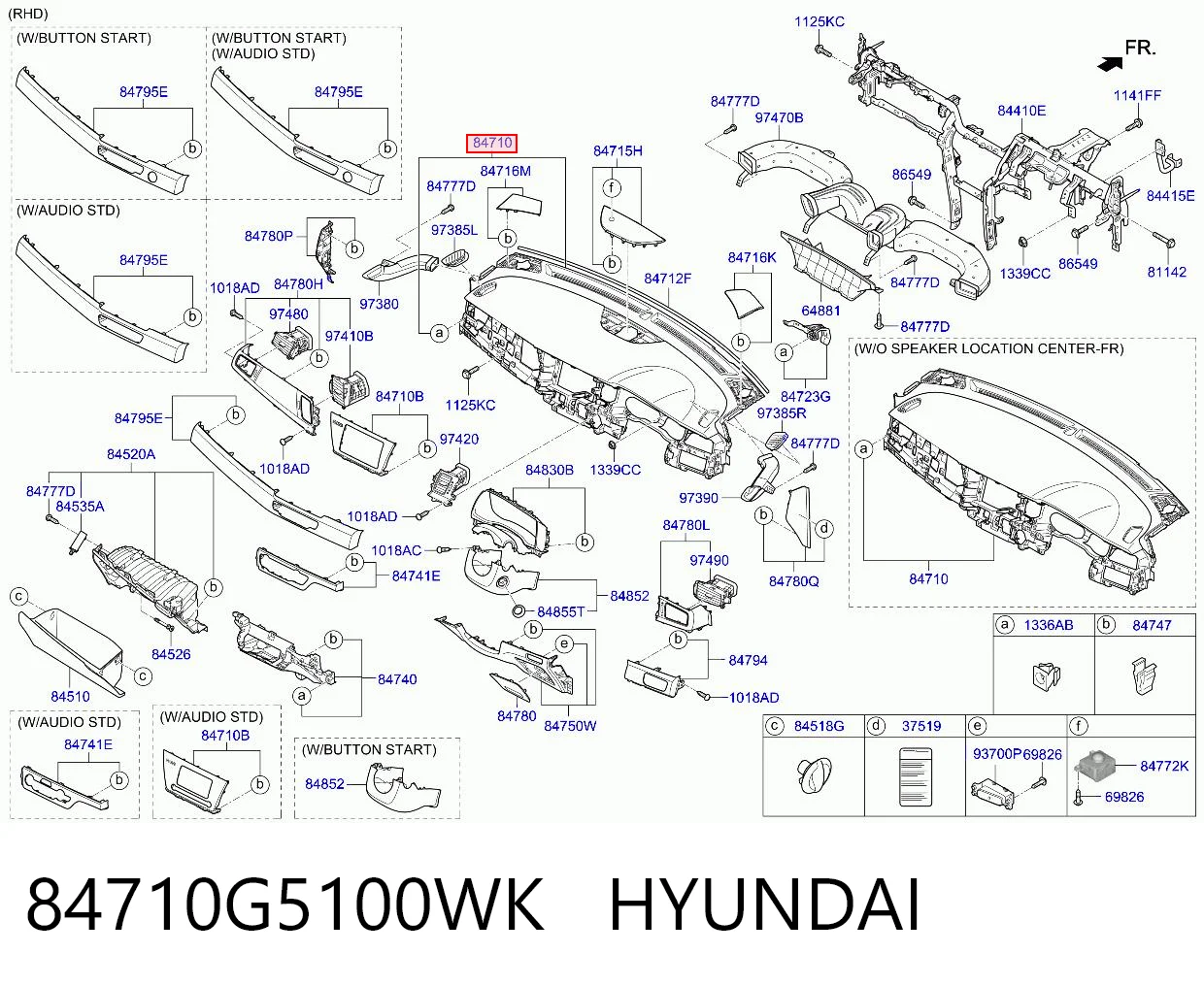 84710G5100WK Hyundai/Kia